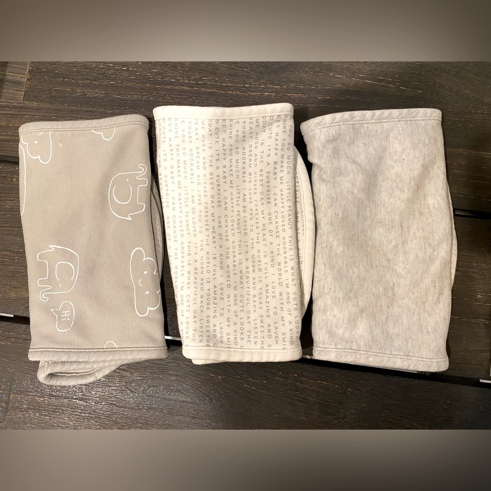 Carter’s Infant Baby 3-Pack Cotton Burp Cloths